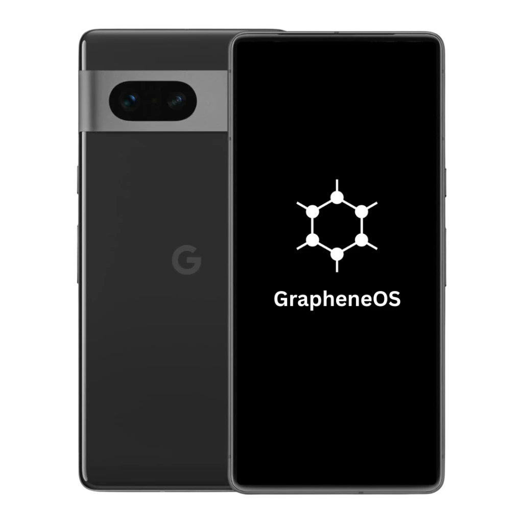 ZeroGhost smartphone configured with GrapheneOS